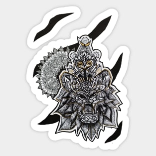 Roaring Lion Sticker